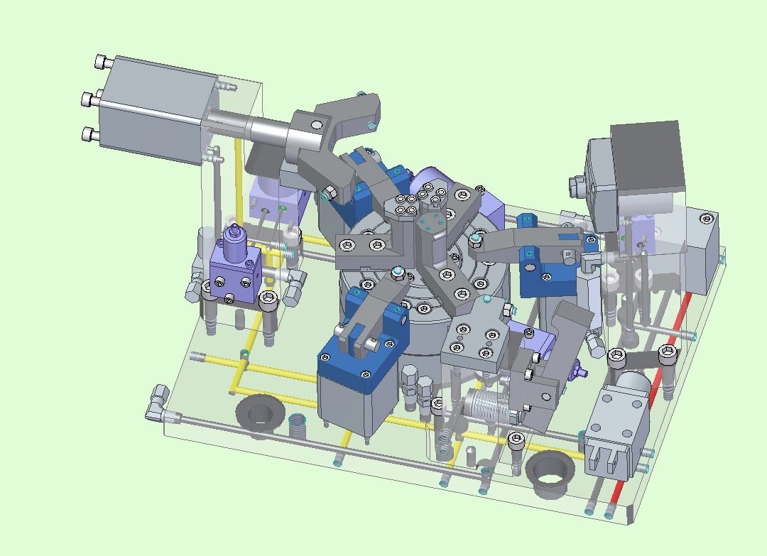 OPTifixture Hydraulic Fixture for Turbocharger Housing