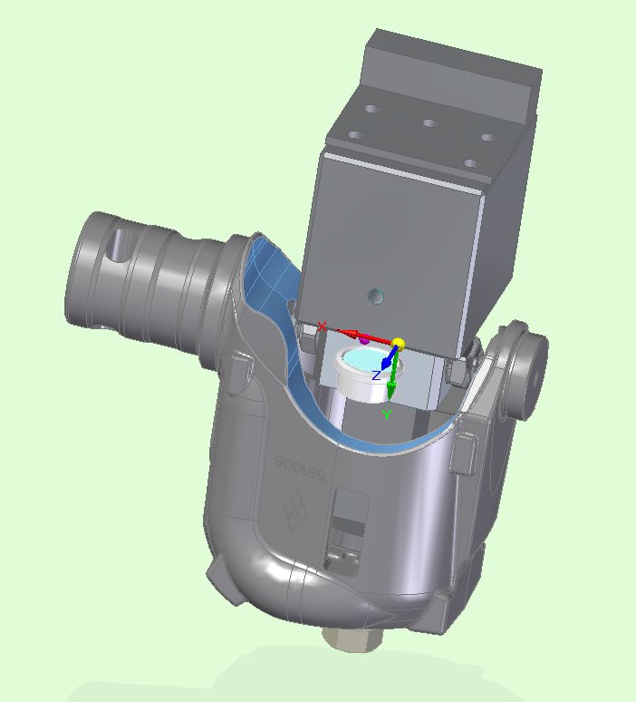 OPTifixture Manual Hydraulic Support Counterweight Truck Fixture